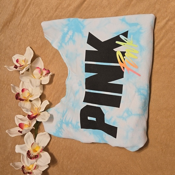 PINK Victoria's Secret Scoop Neck Sweatshirt - Picture 9 of 11